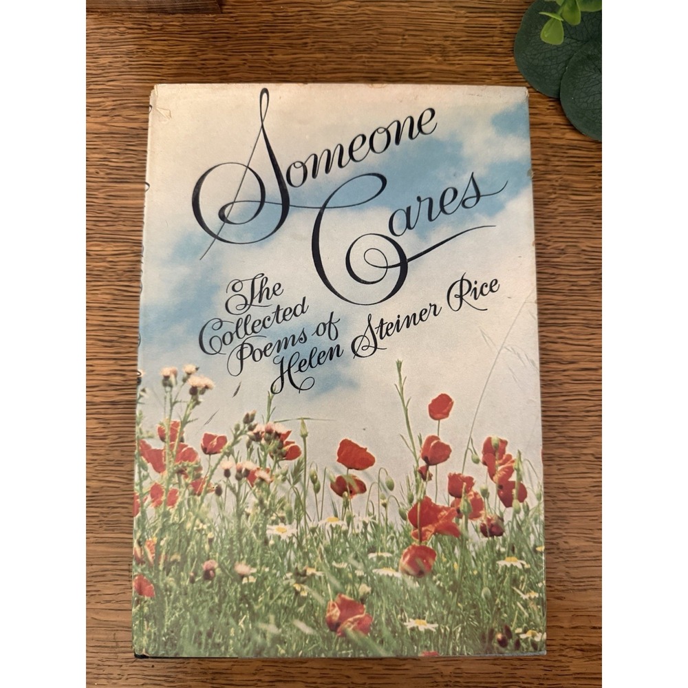 Someone Cares Helen Steiner‎ Rice 1972 1st Edition HC DJ Excellent Condition